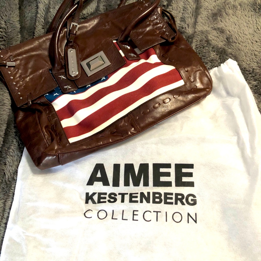 Aimee Kestenberg Flag Purse